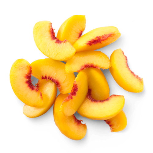 Frozen Peach Slice