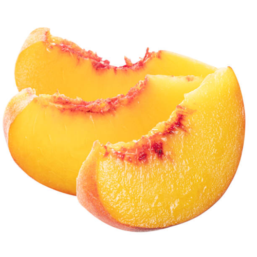 Frozen Peach Slice