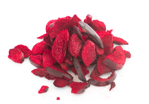 Frozen Plum Slices