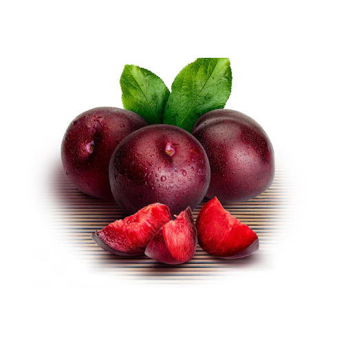 Frozen Plum Slices
