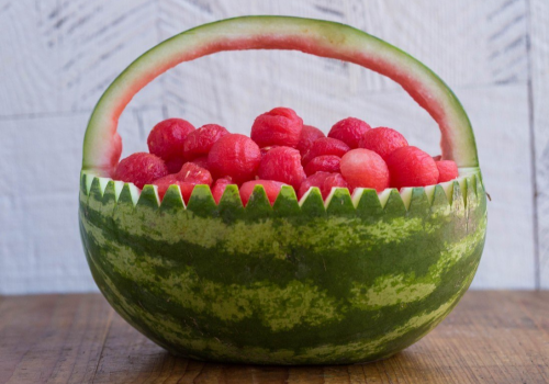 Frozen Watermelon Balls