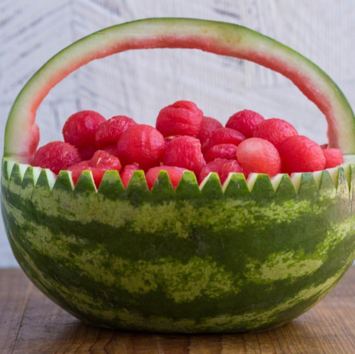 Frozen Watermelon Balls